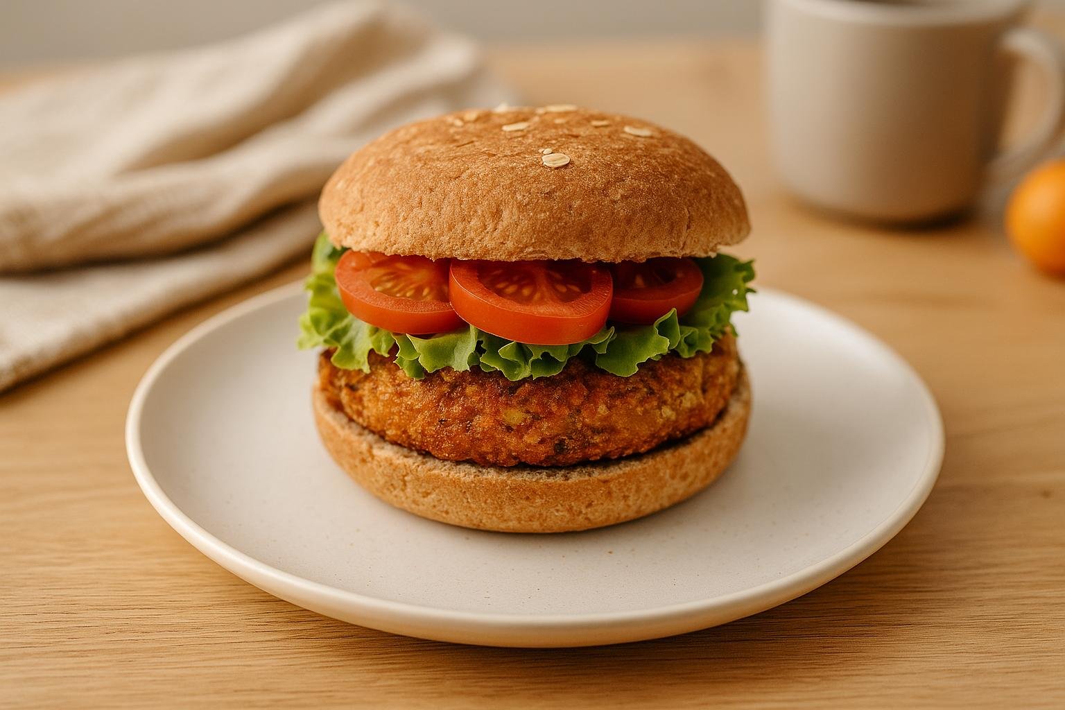 Hambúrguer Fit Crocante